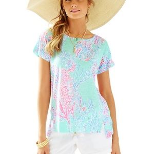 Lilly Pulitzer Mikaela Linen Top